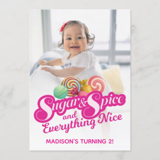 Invitation au sucre et aux épices