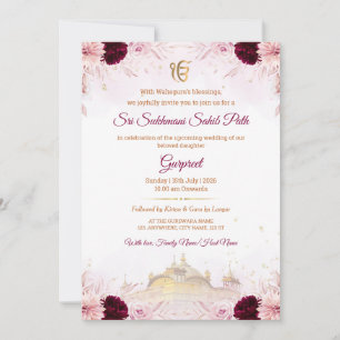 Invitation au Sukhmani Sahib Path (numérique et im