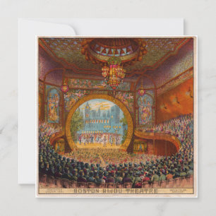 Invitation au théâtre Boston Bijou