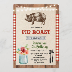 Invitation au thème de la fête du rôti de porc