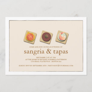 Invitation au Trio Sangria & Tapas