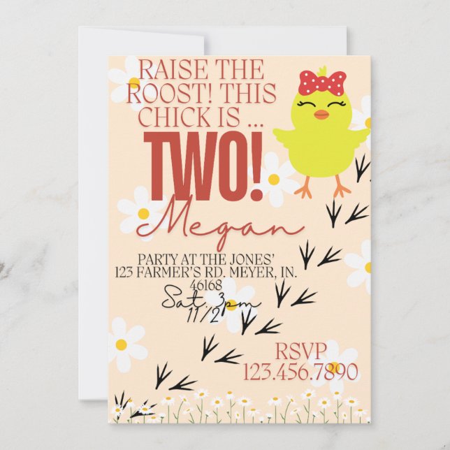 Invitation Augmenter l'Invitation RoosT (Devant)