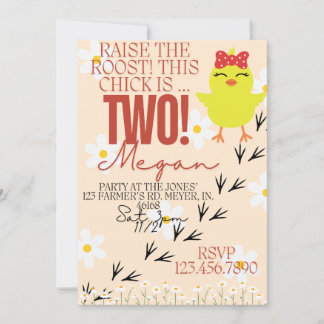 Invitation Augmenter l'Invitation RoosT