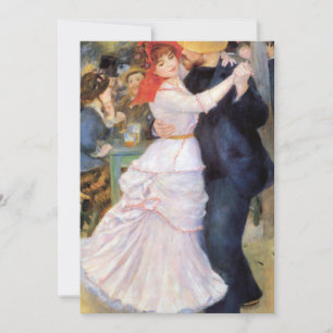 Invitation Auguste Renoir - Danse à Bougival