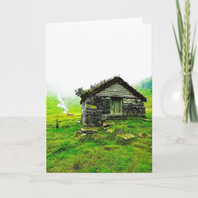 Invitation Aurland, Norvège Ancienne maison de maître (Devant)