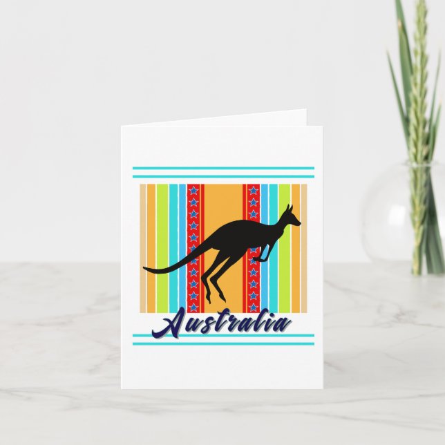 Invitation Australie (Devant)