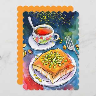 Invitation Authentic Kunafa Nablus Dessert