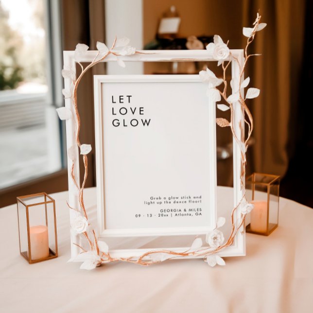 Invitation Autocollant moderne Mariage Mariage d'étincelante  (Créateur téléchargé)