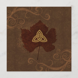 Invitation Automne celtique