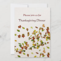 AUTOMNE QUITTE Thanksgiving Diner Party or