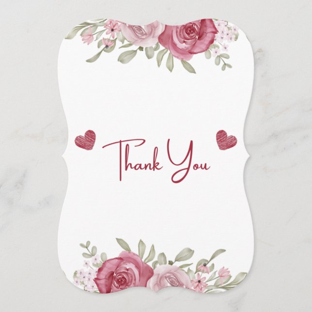 Invitation Automne Rustique Bourgogne Calligraphie Mariage Pl (Devant)