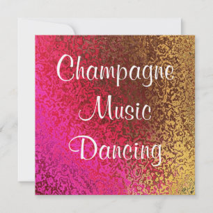 Invitation aux 25 ans de mariage