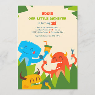 Invitation aux monstres gourmands