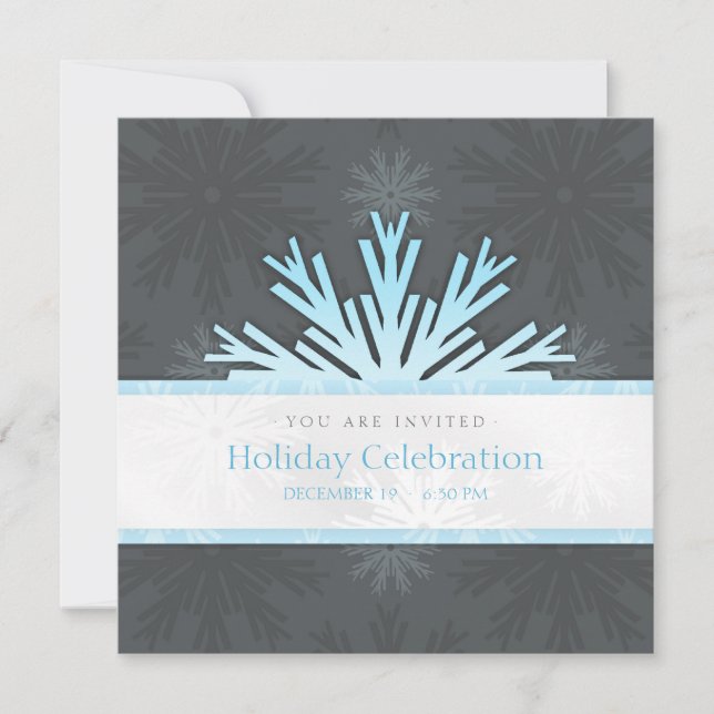 Invitation aux Snowflakes (Devant)