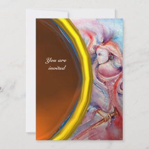 Invitation AVALON, orange de gem