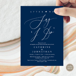Invitation Avant de dire "Je le fais", Dîner de répétition Ma
