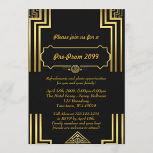 Invitation avant le bal de fin d'études, Prom, Qui