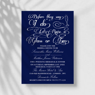 Invitation Avant qu'ils disent que je le fais, levons un verr