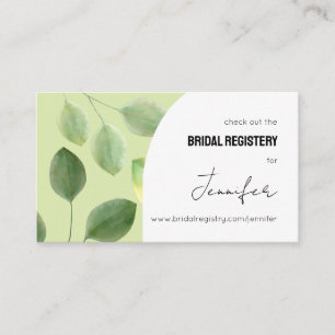 Invitation avec de belles feuilles de eucalyptus v