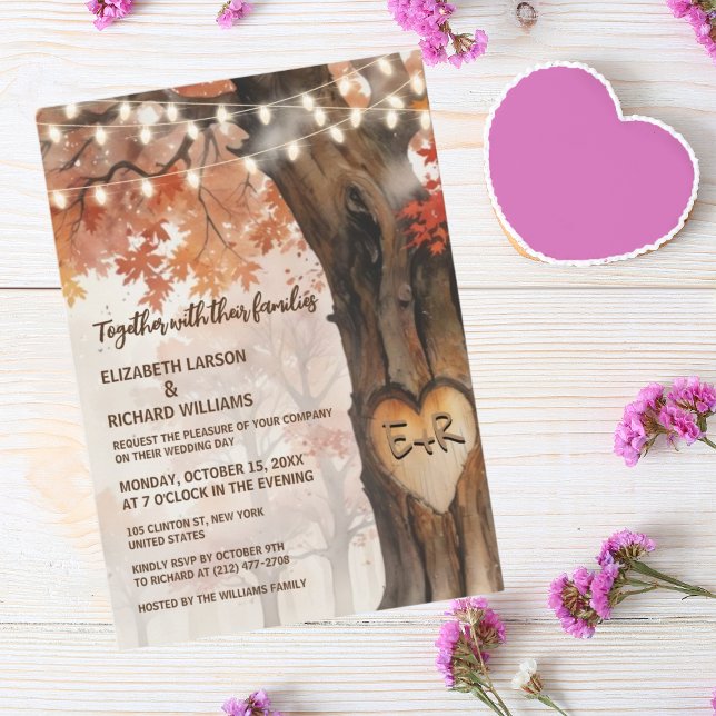 Invitation Avec La Fête De Mariage Des Amis (Créateur téléchargé)