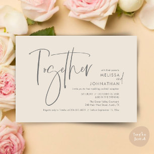 Invitation Avec leurs parents, Réception de mariage