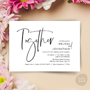 Invitation Avec leurs parents, Réception de mariage