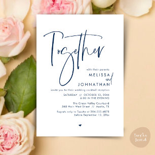 Invitation Avec leurs parents, Réception de mariage