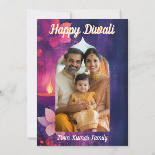 Invitation Avec photo et texte personnalisé Glow & Tell, cart