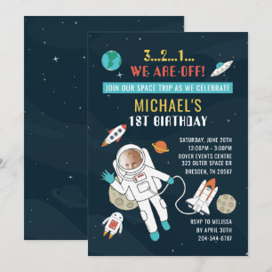 Invitation Avenir de l'espace extra-atmosphérique 1er astrona