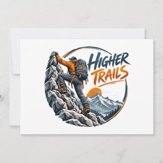 Invitation Aventure d'escalade de montagne Higher Trails
