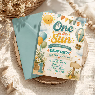 Invitation Aventure sous un ciel ensoleillé pour le premier a