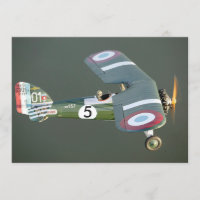 Avion de combat vintage Anniversaire Modifier le n