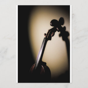 Invitation Avis de considérant de l'invitation de violon