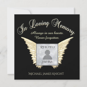 Invitation Avis sur les funérailles et les célébrations de la