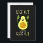 Invitation Avocado Rock Out Avec Votre Guac Out<br><div class="desc">Avocado Rock Out Avec Votre Guac Out</div>
