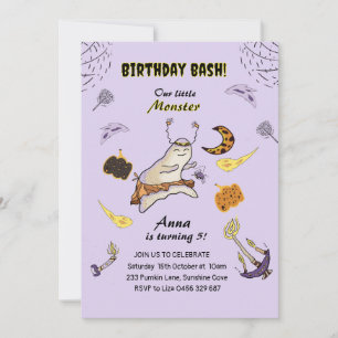Invitation Baby boo ghost