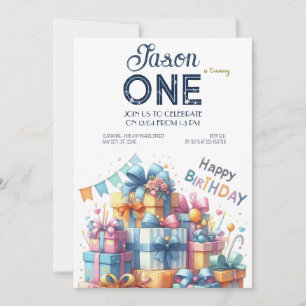 Invitation Baby Fun Premier anniversaire