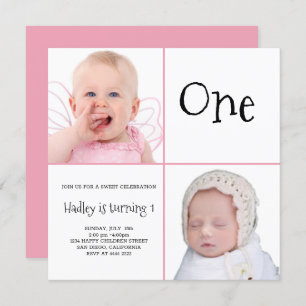 Invitation Baby Girl Photos nonpareils bonbons