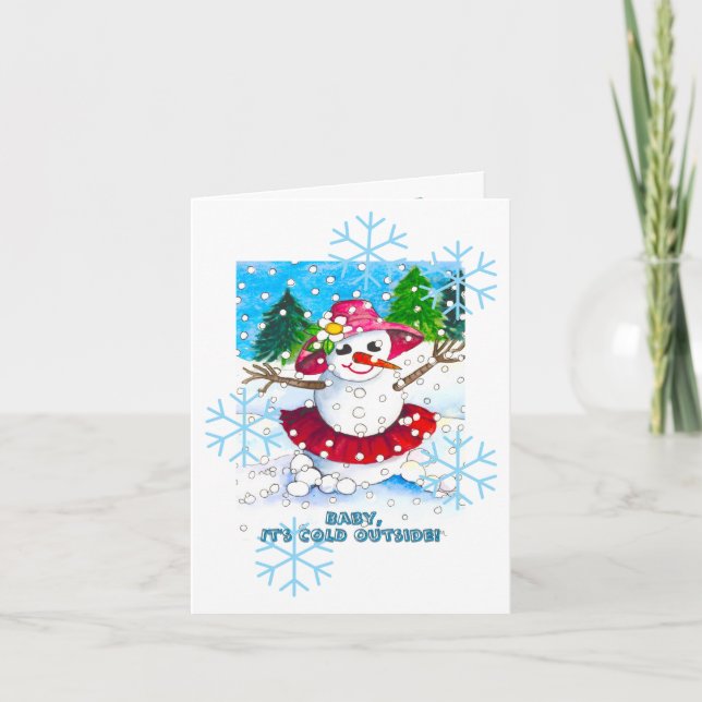 Invitation Baby It's Cold Outside! Party Supplies (Devant)