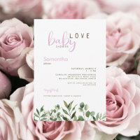 Baby Love Botanical Rose Baby Girl Douche