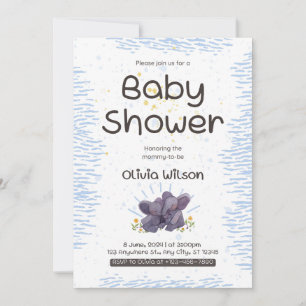 Invitation Baby Love Celebration Vibes