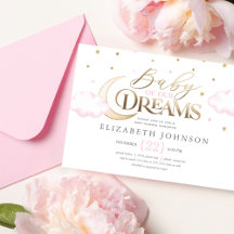 Baby of our Dreams Moon and Stars Baby shower rose
