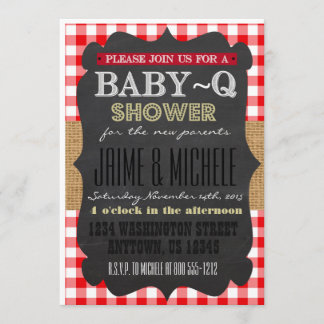 Invitation Baby-Q 5x7