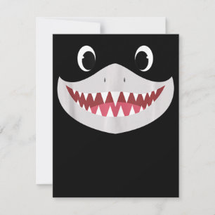 Invitation Baby Shark Halloween - Cadeaux de requin mignons