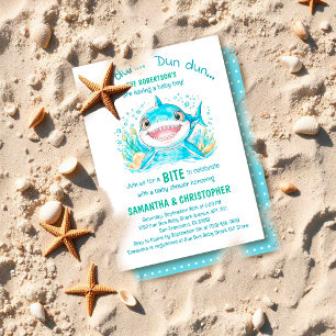 Invitation Baby Shark Ocean Under the Sea Boy Baby shower
