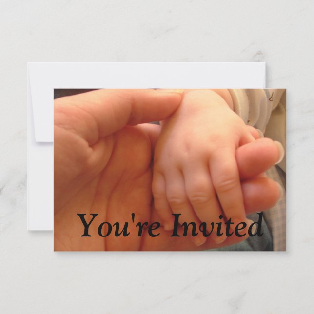 Invitation Baby shower (Devant)