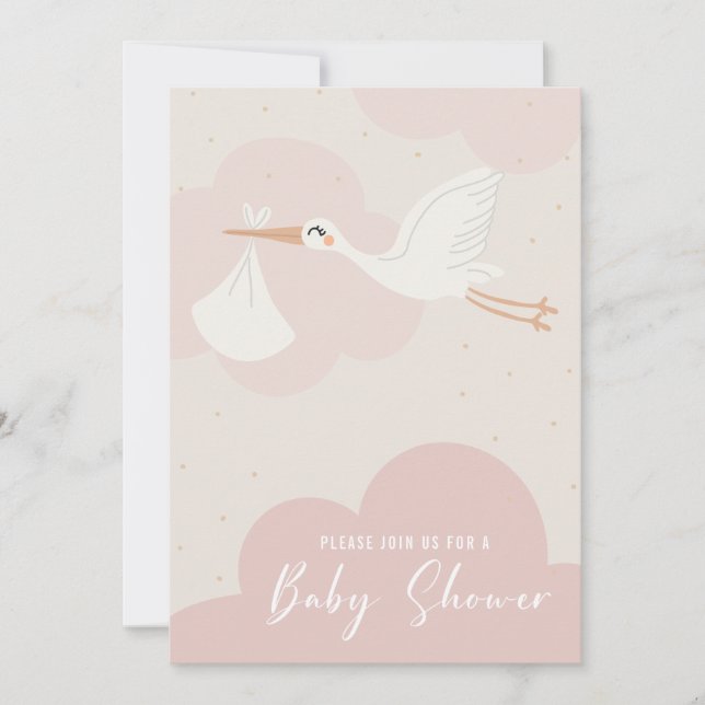 Invitation Baby shower (Devant)