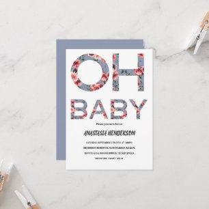 Invitation baby shower.