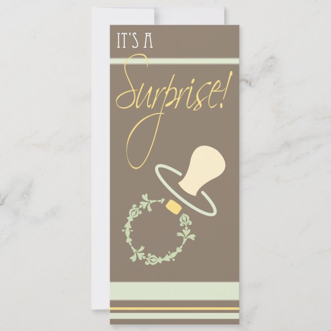 Invitation Baby shower (Devant)