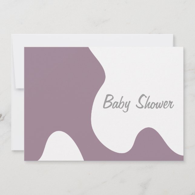Invitation Baby shower (Devant)